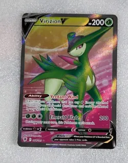 Virizion V 164/189 NM/M Swsh10 Astral Radiance Full Art Pokemon TCG - Image 1