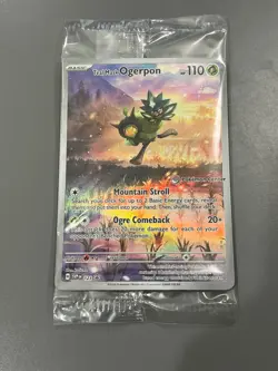 Teal Mask Ogerpon - 123 (Pokemon Center Exclusive) 123 Sv: Scarlet & Violet... - Image 1