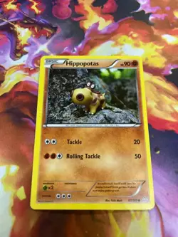 Hippopotas 87/160 XY-Primal Clash Regular NM-Mint Pokemon TCG - Image 1