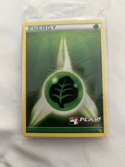 Pokemon Grass Energy 107/114 December 2011 League Promo Pack SEALED!! - Image 1