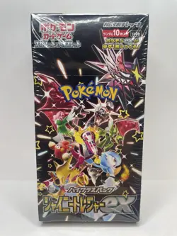 Pokemon TCG: Scarlet & Violet High Class Booster Box Shiny Treasure ex 4521329394824 - Image 1