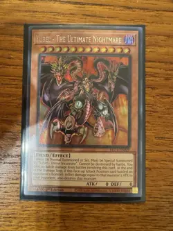 Yubel - The Ultimate Nightmare (BLC1-EN029) - Ultra Silver Rare - 1st Edition LP - Image 1