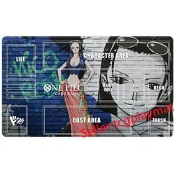 Nico Robin One Piece Playmat With Zones OPCG TCG Card Game Play Mat _j227 - Image 1