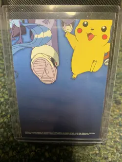 TV12 #23 Ekans/ #24 Arbok TV Animation Topps Holo Foil Pokemon Card textured - Image 2