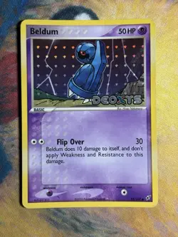Beldum 55/107 Reverse Holo Stamped Ex Deoxys Single Pokemon Card MP - Image 2