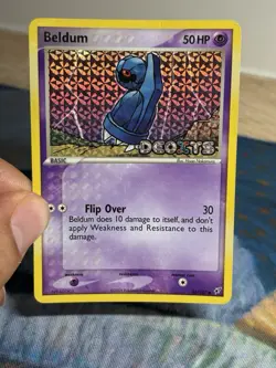 Beldum 55/107 Reverse Holo Stamped Ex Deoxys Single Pokemon Card MP - Image 3