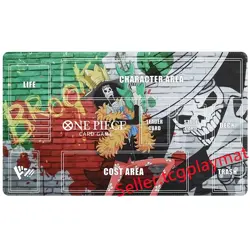 BROOK One Piece Playmat With Zones OPCG TCG Card Game Play Mat _j225 - Image 1