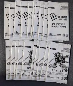 Gundam Card Game Promo Participant Pack 02 G Generation Eternal Pack Set - Image 1