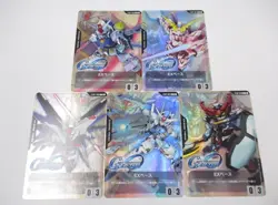 Gundam Card Game x SD Gundam G Generation Eternal 5 Types Promo Card Set - Image 1