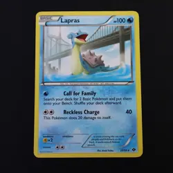 Lapras Rare 25/99 BW Next Destinies English Non Holo LP Pokemon TCG Card - Image 1