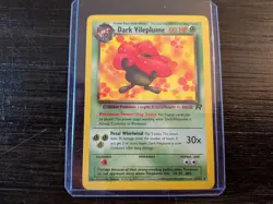2000 Pokemon Team Rocket First Edition Dark Dragonair #33/82, Dark 4 Card Lot - Image 4