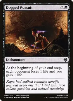 (1x FOIL) DOGGED PURSUIT - Kaldheim - MTG Magic the Gathering Card - Image 1