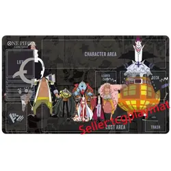 Gecko Moria One Piece Playmat With Zones OPCG TCG Card Game Play Mat _j220 - Image 1