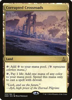 Corrupted Crossroads #169 Oath of the Gatewatch MTG MAGIC LAND R O253 - Image 1