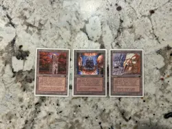 Mtg Urza’s Mine Tower And Power Plant - Magic the Gathering Urzatron Lp - Image 1