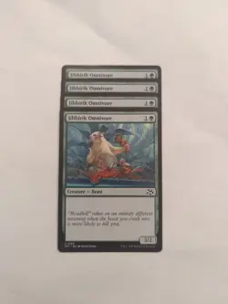 (4) Jibbirik Omnivore *PLAYSET* Aetherdrift Regular NM MTG - Image 1