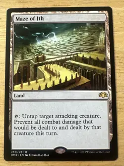 Maze of Ith NM Dominaria Remastered 250/261 MTG Regular - Image 1