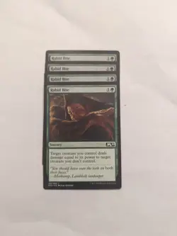 (4) Rabid Bite *PLAYSET* Core Set 2020 Regular NM MTG - Image 1