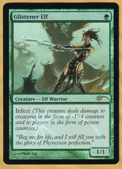 Glistener Elf (FNM Promo Foil, English, 2012) MTG Promotional NM - Image 1