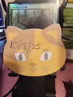 Airship Crash Final Fantasy Foil Card Fin 171 MTG Common - Image 2