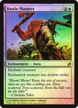 Lorwyn MTG FOIL Battle Mastery Magic - Image 1