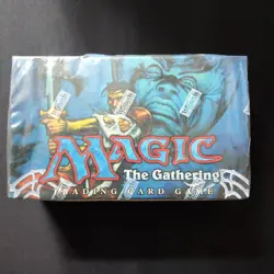 MTG Stronghold Booster Box Factory Sealed English Box, shrink damage - Image 1