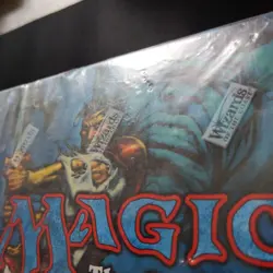 MTG Stronghold Booster Box Factory Sealed English Box, shrink damage - Image 4