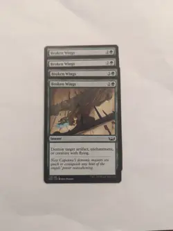 (4) Broken Wings *PLAYSET* Streets of New Capenna Regular NM MTG - Image 1