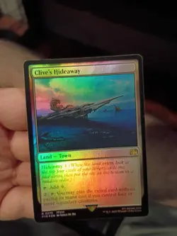 MTG Final Fantasy *FOIL* R Clive's Hideaway #0275 - Image 1