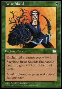 Briar Shield - Light Play MTG Weatherlight - Image 1
