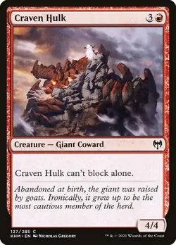 (1x FOIL) CRAVEN HULK - Kaldheim - MTG Magic the Gathering Card - Image 1