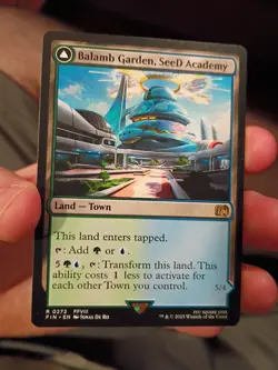Balamb Garden, SeeD Academy R 0272 Regular Final Fantasy Magic the Gathering MTG - Image 1