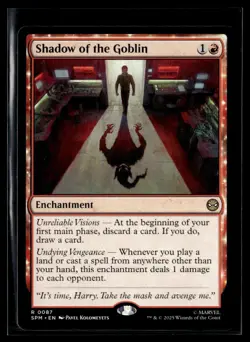 Shadow of the Goblin - SPM 0087 - NM - MTG Magic - Image 1