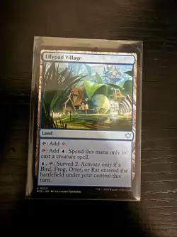 Lilypad Village BLB Bloomburrow MTG 255 UNCOMMON M/NM - Image 1