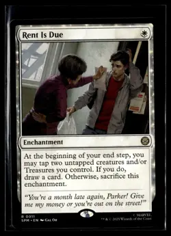Rent Is Due - 0011 - Marvel's Spider-Man MTG - NM/M - English - Image 1