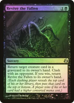 Morningtide MTG Foil Revive the Fallen Magic - Image 1