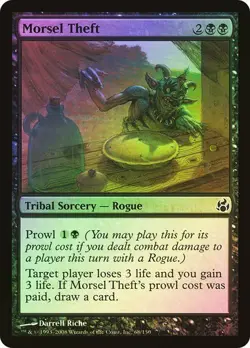 Morningtide MTG Foil Morsel Theft Magic - Image 1