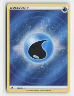 Pokemon Crown Zenith #154/159 Water Energy [Holo]. - Image 1