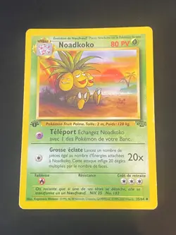 CARTE POKEMON NOADKOKO 35/64 EDITION 1 FR UNCO WIZARDS JUNGLE - BE/TBE - Image 1