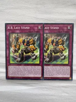 2x R.B. Last Stand DOOD-EN095 C Doom of Dimensions NM 1st Ed Yugioh - Image 1
