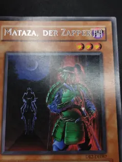 YUGIOH 2005 | MATAZA THE ZAPPER | DR2-DE087 | GERMAN | RARE | EXCELLENT - Image 4