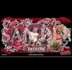 YuGiOh Playmat Exclusive AKIZA BLACKROSE DRAGON 2025 NYCC Exclusive IN HAND NEW - Image 2