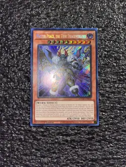 Yugioh! Master Peace, the True Dracoverlord DOOD-EN018 Secret Rare 1st NM - Image 1