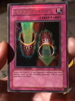 Yugioh Magic Cylinder IOC-SE2 Ultra Rare Limited Edition LP - Image 1