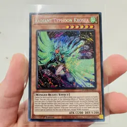 Yugioh! 1x Radiant Typhoon Krosea DOOD-EN015 Secret Rare 1st Ed NM - Image 1