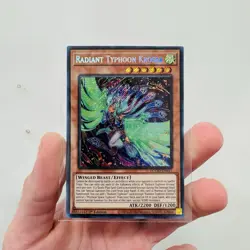 Yugioh! 1x Radiant Typhoon Krosea DOOD-EN015 Secret Rare 1st Ed NM - Image 3