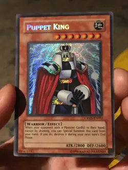 Puppet King CRMS-EN093 Secret Rare Unlimited Near Mint Yugioh - Image 1