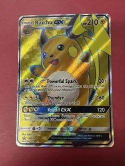 Raichu GX - Sun & Moon promo - SM90 - Pokemon Trading Card Game - (NM) - Image 1