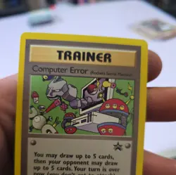 computer Error Black Star Promo #16 WOTC Exclusive Non-Holo pokemon card - Image 3