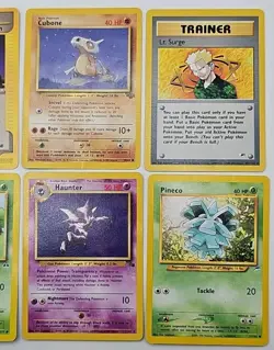 Vintage Pokemon 8 Card Lot E-reader Gym Neo Genesis Trainer Cards WOTC P/DMG - Image 2